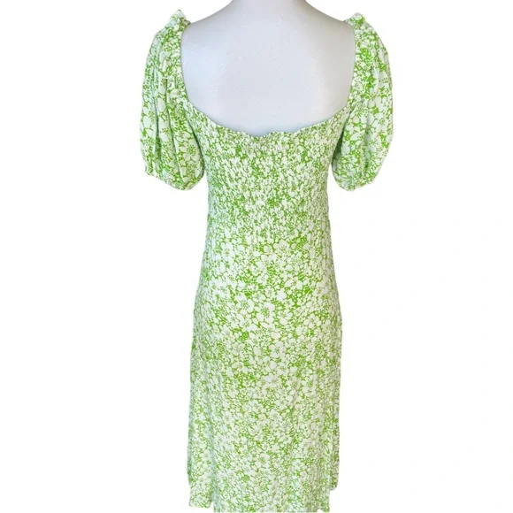 REVOLVE Faithful the Brand Juniper Midi Dress ditsy floral  Green - Picture 8 of 9